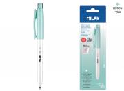 Opakowanie Ołówek automatyczny Milan PL1 ANTIBACTERIAL HB 0,7 mm zielony na blistrze