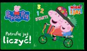 Peppa Pig. Wiem i ja! Potrafię już licz liczyć. Autor:   Praca zbiorowa. Dadada.pl Okładka książki Peppa Pig. Wiem i ja! Potrafię już licz liczyć