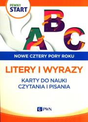 Pewny start Nowe cztery pory roku Litery i wyrazy. Autor: Kosecka Magdalena. Dadada.pl Okładka książki Pewny start Nowe cztery pory roku Litery i wyrazy