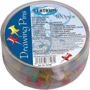 Pinezki beczułki kolorowe 10mm 100szt 83796. Wydawca: Centrum. Dadada.pl Opakowanie Pinezki beczułki kolorowe 10mm 100szt 83796