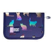 Opakowanie Piórnik dwuklapkowy bez wyposażenia Holo Kotki