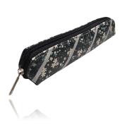 Opakowanie Piórnik mini Kwiatki granatowe