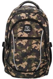 Opakowanie Plecak 3 komorowy usztywniany 18' Chin&Chilla. Moro