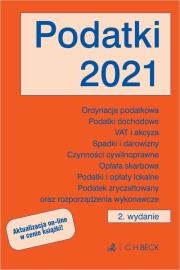 Okładka książki Podatki 2021 z aktualizacją online