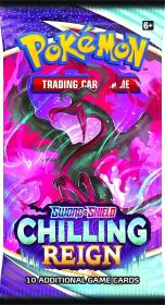 Opakowanie Pokemon TCG: 6.0 Sword&Shield Shiled Chilling Reign Booster