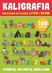 Okładka książki Poznaję, koloruję, naklejam - Kaligrafia