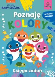 Okładka książki Poznaję kolory. Księga zadań. Baby Shark