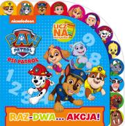 Okładka książki Psi Patrol. Licz na Przyjaciół. Raz-dwa akcja!