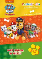 Okładka książki Psi Patrol. Zadania dla przedszkolaka