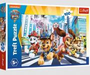 Puzzle 100 Psia Ekipa TREFL. Wydawca: Trefl. Dadada.pl Opakowanie Puzzle 100 Psia Ekipa TREFL