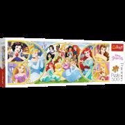 Opakowanie Puzzle 500 Panorama Powrót do świata Księżniczek 29514