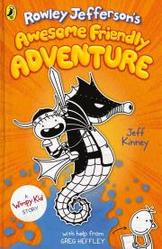 Rowley Jefferson's Awesome Friendly Adventure. Autor: Kinney 	Jeff. Dadada.pl Okładka książki Rowley Jefferson's Awesome Friendly Adventure