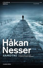 Samotni. Autor: Hakan Nesser. Dadada.pl Okładka książki Samotni