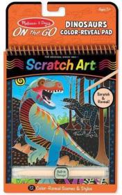 Scratch Art Dinozaury. Wydawca: Melissa & Doug. Dadada.pl Opakowanie Scratch Art Dinozaury