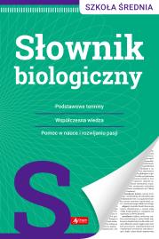 Okładka książki Słownik biologiczny