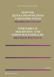 Okładka książki Słownik języka prawniczego i ekonomicznego niemiecko-polski