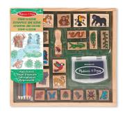 Stamp-a-Scene - Deszczowy las. Wydawca: Melissa & Doug. Dadada.pl Opakowanie Stamp-a-Scene - Deszczowy las