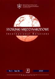 Opakowanie Stosunki Międzynarodowe nr 3 tom 56/2020