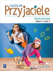 SZKOLNI PRZYJACIELE KARTY ĆWICZEŃ KLASA 3 CZĘŚĆ 1 EDUKACJA WCZESNOSZKOLNA  171962. Autor: Ewa Schumacher, Zarzycka Irena, Kinga Preibisz-Wala. Dadada.pl Okładka książki SZKOLNI PRZYJACIELE KARTY ĆWICZEŃ KLASA 3 CZĘŚĆ 1 EDUKACJA WCZESNOSZKOLNA  171962