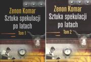 Sztuka spekulacji po latach T.1-2. Autor: Komar Zenon. Dadada.pl Okładka książki Sztuka spekulacji po latach T.1-2