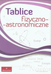 Okładka książki Tablice fizyczno-astronomiczne w.2013 ADAMANTAN