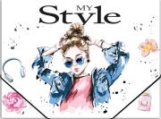 Opakowanie Teczka na gumkę A4 PP z nadrukiem Style