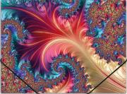 Opakowanie Teczka na gumkę A4 z nadrukiem PP Fractal