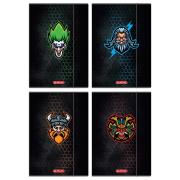 Opakowanie Teczka rysunkowa A4 z gumką Game Avatars