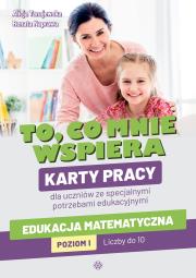 To, co mnie wspiera. Karty pracy. Autor: Alicja Tanajewska. Dadada.pl Okładka książki To, co mnie wspiera. Karty pracy
