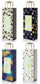 Opakowanie Torebka ozdobna z okienkiem pionowa Butelka duża 2