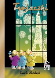 Okładka książki Trojaczki w Paryżu - uszkodzone