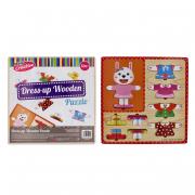 Opakowanie Układanka drewniana Ubieranka 10 elementów