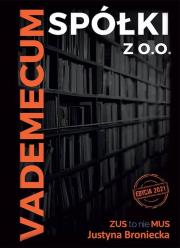 Okładka książki Vademecum spółki z o.o.