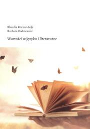 Okładka książki Wartości w języku i literaturze