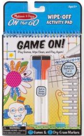 Wipe-Off Activity Pad Czas na grę!. Wydawca: Melissa & Doug. Dadada.pl Opakowanie Wipe-Off Activity Pad Czas na grę!
