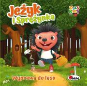Wyprawa do lasu. Jeżyk i Sprężynka. Autor: Vanevska Katarzyna. Dadada.pl Okładka książki Wyprawa do lasu. Jeżyk i Sprężynka
