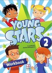 Young Stars 2 WB + CD MM PUBLICATIONS. Autor: Marileni Malkogianni. Dadada.pl Okładka książki Young Stars 2 WB + CD MM PUBLICATIONS