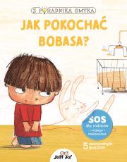 Z poradnika smyka. Jak pokochać bobasa?. Autor: Chiara Piroddi, Federica Nuccio, Roberta Vottero. Dadada.pl Okładka książki Z poradnika smyka. Jak pokochać bobasa?