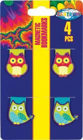 Zakładka magnetyczna do książki 4szt mix. Wydawca: Centrum. Dadada.pl Opakowanie Zakładka magnetyczna do książki 4szt mix