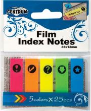 Zakładki indeksujące 45x12mm 25K.. Wydawca: Centrum. Dadada.pl Opakowanie Zakładki indeksujące 45x12mm 25K.