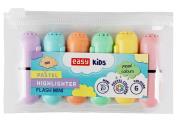 Opakowanie Zakreślacz Flash mini 6 kolorów EASY