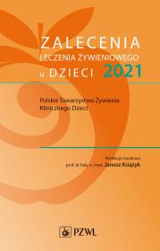 Okładka książki Zalecenia leczenia żywieniowego u dzieci 2021
