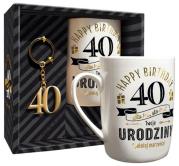 Opakowanie Zestaw 100 lat kubek + brelok 40