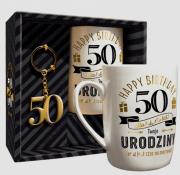 Opakowanie Zestaw 100 lat kubek + brelok 50