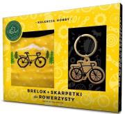 Opakowanie Zestaw brelok + skarpetki dla rowerzysty