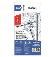 Opakowanie Zestaw kreślarski z linijką 20cm MemoBe PRATEL
