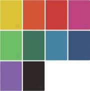 Opakowanie Zeszyt A5/60K kratka Rainbow Classic (5szt)