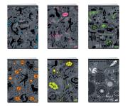 Opakowanie Zeszyt A5 60K kratka SYMBOLS pakiet 10 sztuk