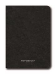 Opakowanie Zeszyt Narcissus ECO Black A6 40k kratka 80 gsm pakiet 12 sztuk