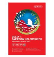 Opakowanie Zeszyt papierów kolorowych A5/10K (10szt)